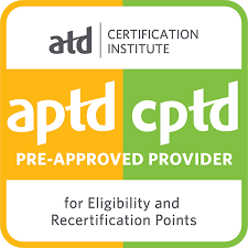 ATD Recertification Pre-Approved Provider Logo